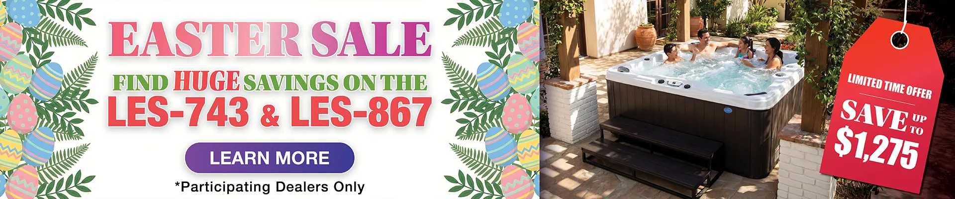 Calspas hot tub being used in a family setting - Pasco