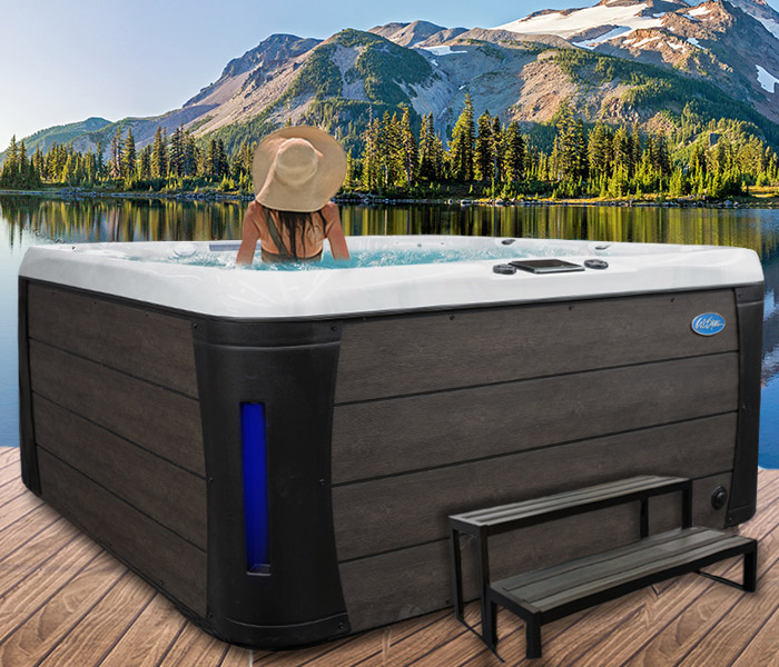 Calspas hot tub being used in a family setting - hot tubs spas for sale Pasco