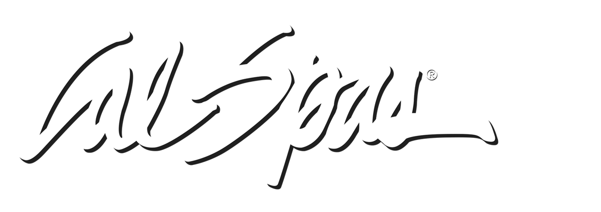 Calspas White logo hot tubs spas for sale Pasco